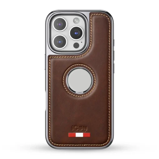 Premium Icon Leather Case